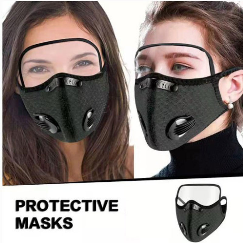 Dust Mask Construction - Masker Wajah untuk Bersepeda, Dapat Dicuci,