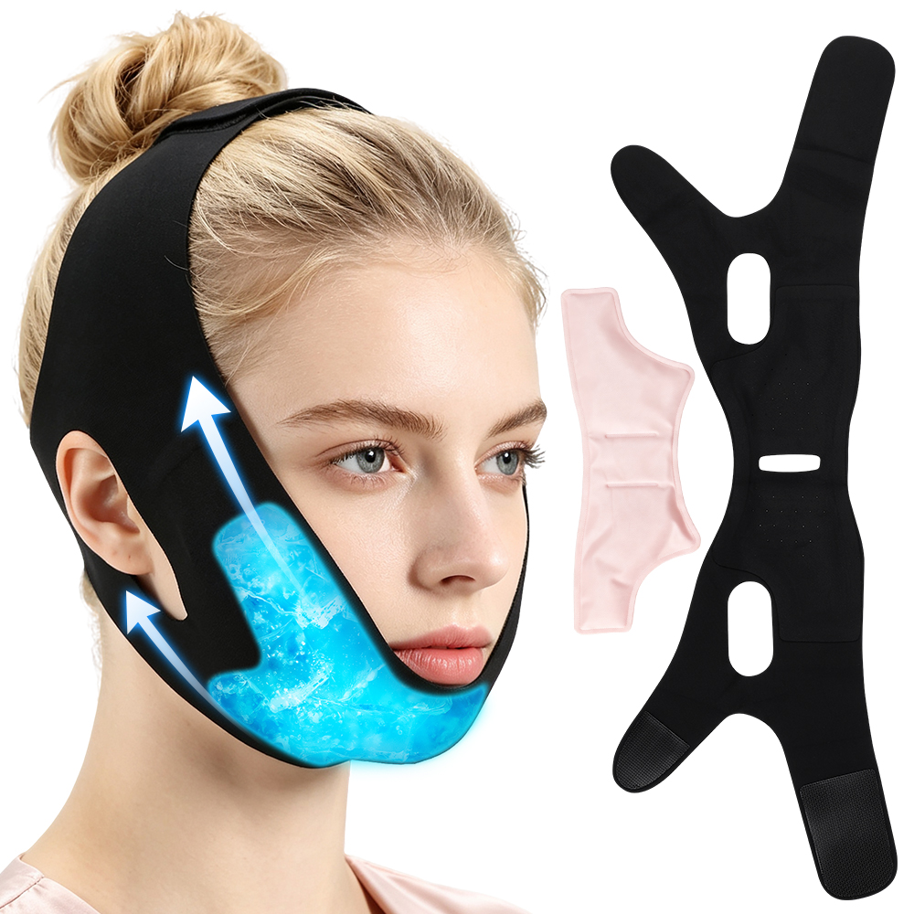 Black Face Mask Pack - Kompres Es Wajah dengan Bantalan Gel