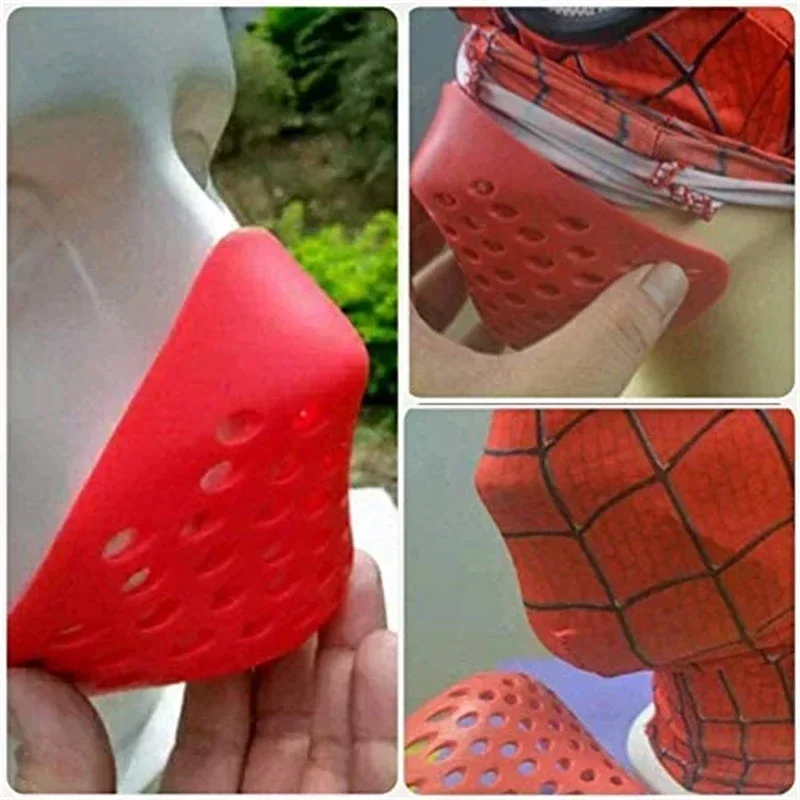 Anime laba-laba Hitam Topeng M - Silicone Mask Bracket ulasan dan harga