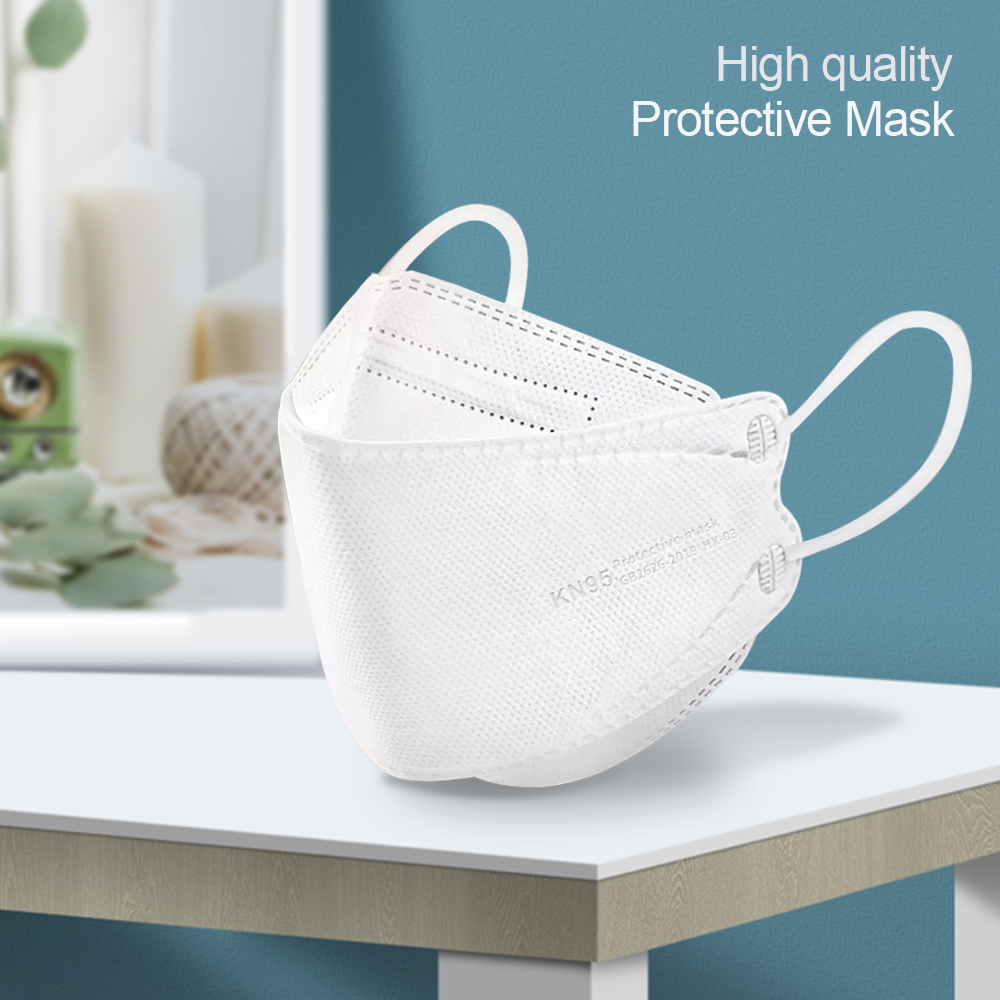 10-200pcs Masker Ikan FPP2 KN9 - Disposable Surgical Mask ulasan dan harga