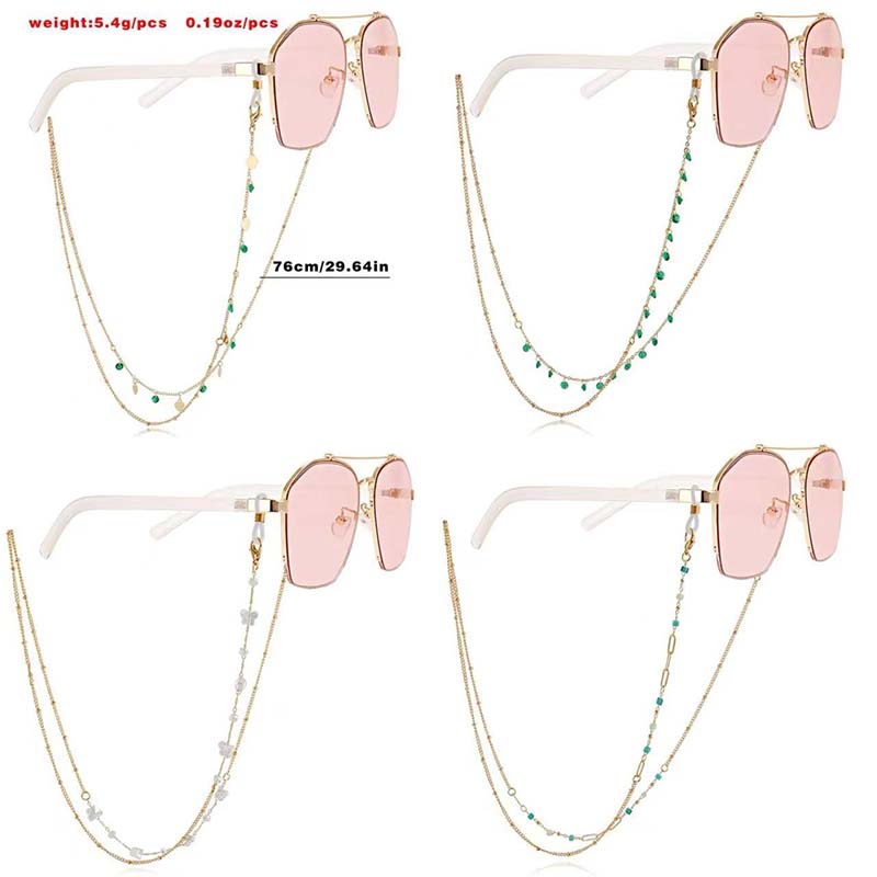 Perhiasan Tali Kacamata Krista - Mask Chain Holder ulasan dan harga