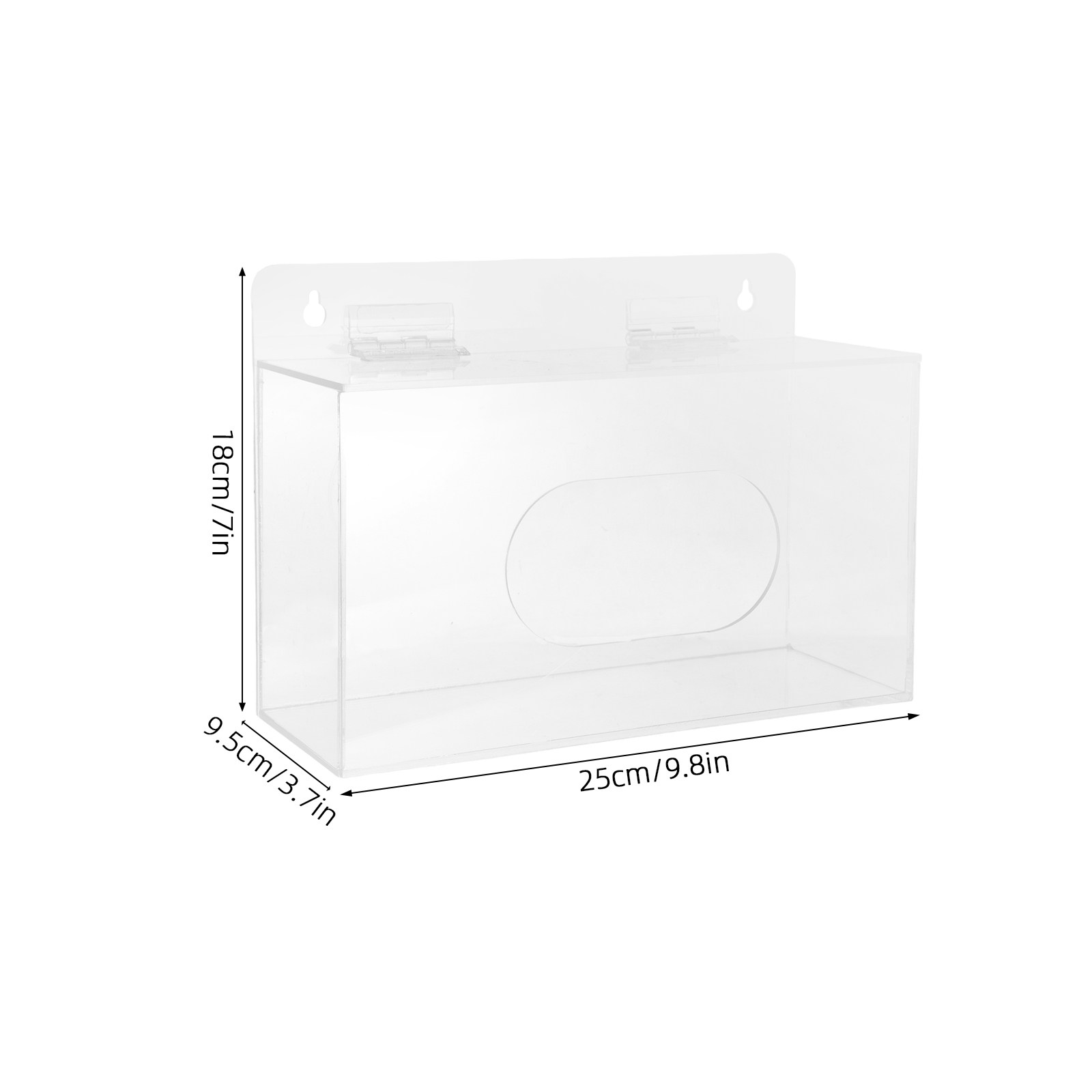 Kotak Penyimpanan Tempel Dindi - Face Mask Storage Box ulasan dan harga