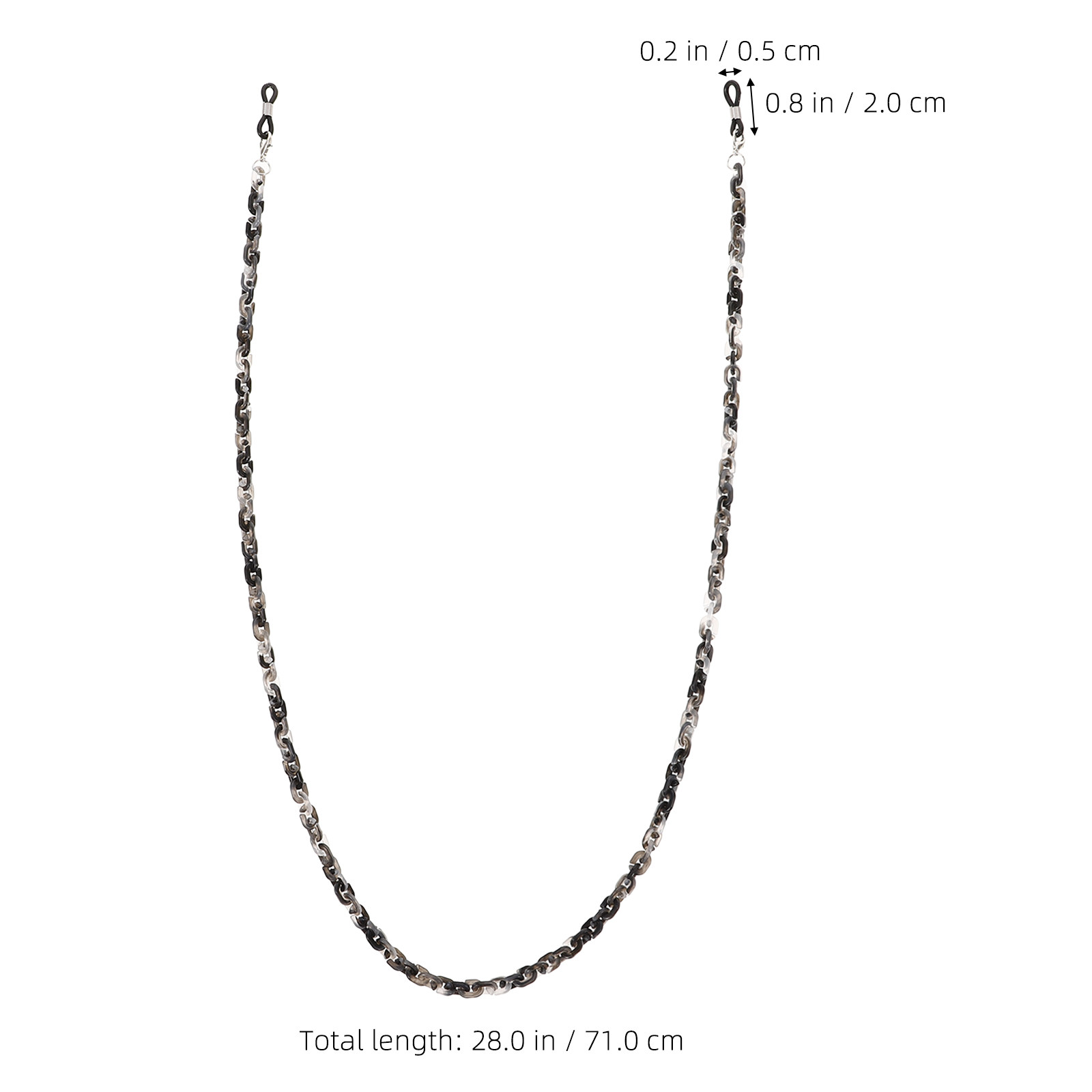 1 buah rantai kacamata akrilik - Mask Chain Holder ulasan dan harga