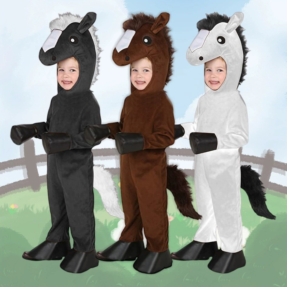Kostum Kuda Lucu Anak-anak Cok - Black Face Mask Pack ulasan dan harga